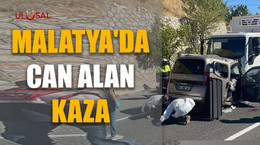Malatya'da can alan kaza